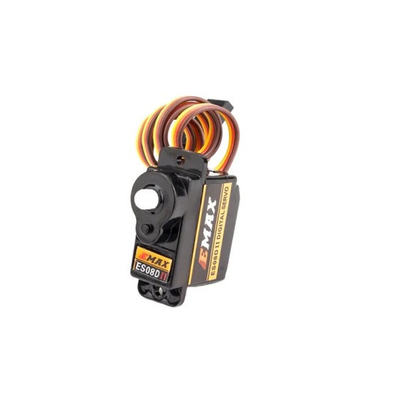 Hot Sales EMAX ES08D II 8.6g Mini Plastic Gear Digital Servo 2.0kg/ 0.10 Sec for RC Models UAV Robot Plane Car